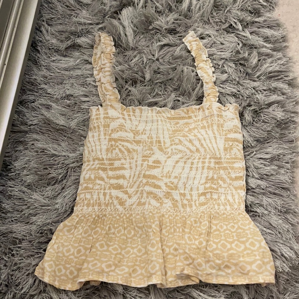 Patrons and peace tank top flowy stretchy